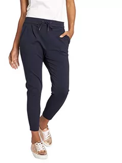 Spodnie damskie - VERO MODA Damskie spodnie plisowane nocny niebieski XL (42)" 30 spodnie, Night Sky, XL/30 - grafika 1