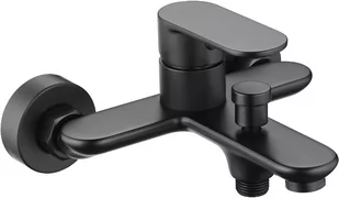 Mexen Milo bateria wannowa czarna - 71330-70 - Baterie wannowe i prysznicowe - miniaturka - grafika 1