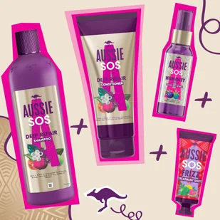Aussie SOS Conditioner SOS Deep Repair 340ml - Odżywka do włosów 340 ml - Odżywki do włosów - miniaturka - grafika 7