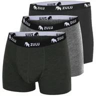 Majtki męskie - Męskie bokserki Zulu Merino 160 4in 3-pack Rozmiar: XL / Kolor: mix3 - miniaturka - grafika 1