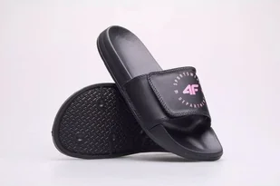 4f Klapki 4F Jr 4FJSS23FFLIF081-21S - Buty dla dziewczynek - miniaturka - grafika 1