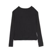 Swetry damskie - Cropp - Czarny sweter z ażurowym wzorem - Czarny - miniaturka - grafika 1