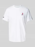 Koszulki męskie - T-shirt z nadrukiem z logo - miniaturka - grafika 1