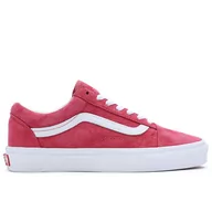 Trampki damskie - Buty Vans Pig Suede Old Skool VN0007NTZLD1 - czerwone - miniaturka - grafika 1