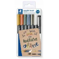 Przybory szkolne - Staedtler Flamaster pędzelkowy 7 kolorów - miniaturka - grafika 1