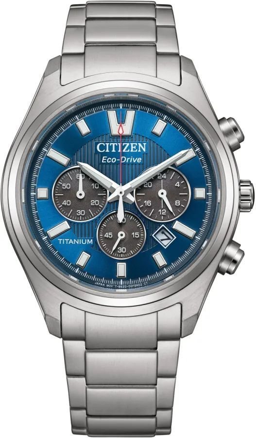Zegarek Citizen Zegarek Męski Citizen Super Titanium CA4750-51L Chrono