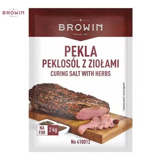 Biowin Browin Peklosól z ziołami ""Pekla"" sól peklująca peklowa do peklowania 67g 410012 - Zioła - miniaturka - grafika 1