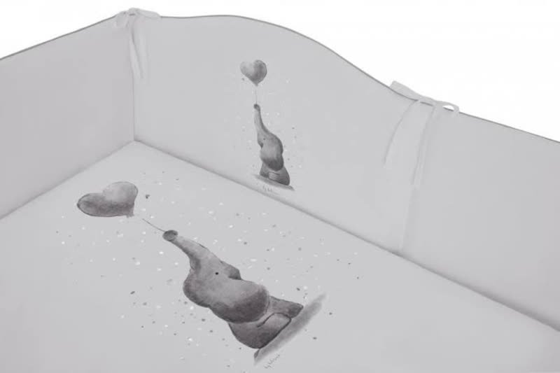 Pościel 90x120 Słoniowe love 3 cz. P02-0612