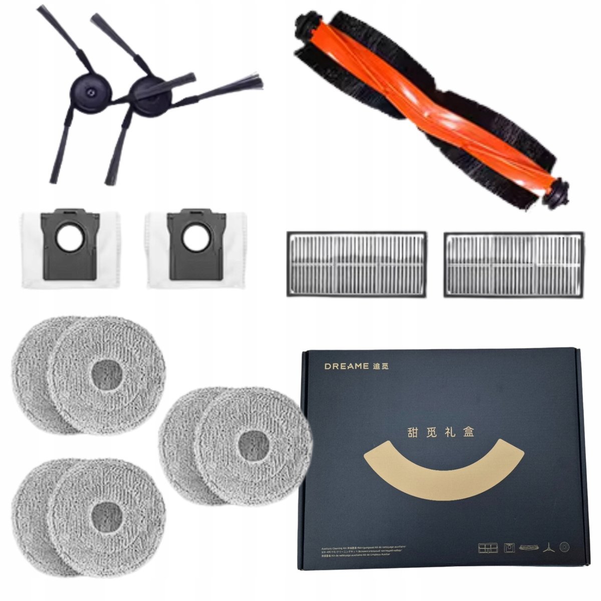 Oryginalne Części Dreame Bot X40 Ultra/L40 Ultra S30 Pro Ultra Zestaw