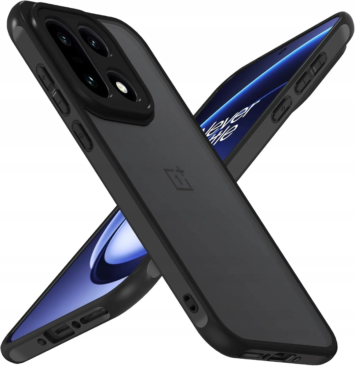 ETUI TELEFONU MATOWE OBUDOWA OCHRONNA ZDERZAK PANCERNE ETUI CZARNE