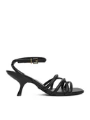 Sandały damskie - GINO ROSSI Sandały EO-LS655783-1 Czarny - miniaturka - grafika 1