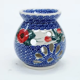 Ceramiczny kominek zapachowy Ceramika Bolesławiec - Świeczniki Ceramiczny kominek zapachowy Ceramika Bolesławiec - Świeczniki - miniaturka - grafika 1