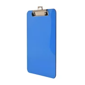 Teczki i skoroszyty - Tetis Deska z klipem metalowym A4 BD641-N 315x225x2,6mm niebieska 8610 - miniaturka - grafika 1