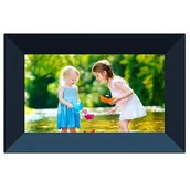 Ramki na zdjęcia - Denver Czarna Cyfrowa Foto Ramka na zdjęcia 7" PFF-726BLACK - miniaturka - grafika 1