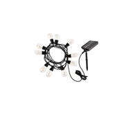 Lampy ogrodowe - Rabalux 77165 - LED Łańcuch solarny ZIRC LED/3,6W/3,7V 1200mAh IP44 - miniaturka - grafika 1