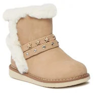 Buty dla dziewczynek - Kozaki Mayoral 42403 Ciemny Brąz 16 - miniaturka - grafika 1