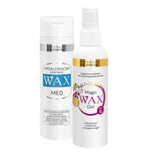 Kosmetyki kąpielowe dla dzieci - Zestaw WAX Pilomax Girl, odżywka dla dzieci do rozczesywania długich włosów, powyżej 3 lat, 200 ml + Pilomax Med, szampon hipoalergiczny, 200 ml - miniaturka - grafika 1