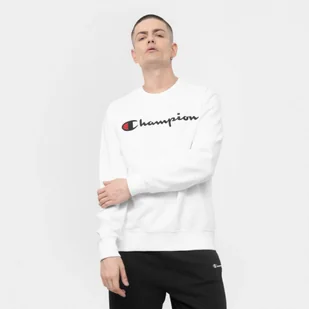 Męska bluza dresowa nierozpinana bez kaptura CHAMPION Crewneck Sweatshirt - Bluzy sportowe męskie - miniaturka - grafika 1