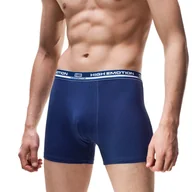 Majtki męskie - Bokserki męskie CORNETTE HE 503 jeans obcisłe, M - miniaturka - grafika 1