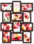 Ramki na zdjęcia - GALERIA (multirama) zestaw ramek 10x15 cm. PI02584 czarna - miniaturka - grafika 1