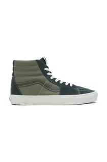 Trampki męskie - Vans trampki SK8-Hi męskie kolor zielony VN000CMXCX11 - grafika 1