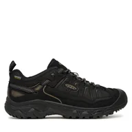Buty trekkingowe męskie - Trekkingi Keen Targhee Iv Wp 1029827 Czarny - miniaturka - grafika 1