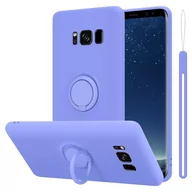 Etui i futerały do telefonów - Pokrowiec Do Samsung Galaxy S8 PLUS w LIQUID JASNY FIOLET Etui TPU Obudowa Ochronny Case Cover Plecki Cadorabo - miniaturka - grafika 1