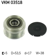 Alternatory - SKF KOŁO PASOWE ALTERNATORA SKF VKM 03518 ALTERN OPEL INSIGNIA SKF VKM 03518 - miniaturka - grafika 1