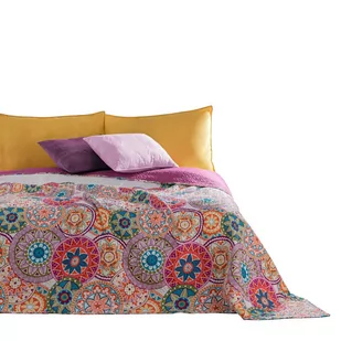 DecoKing DecoKing - Narzuta Bibi  - Fioletowo-Biały 170x210 cm - Narzuty - miniaturka - grafika 2