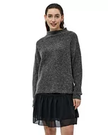 Swetry damskie - Minus Damski sweter z dzianiny Denice Lejek Zielony, XXL - miniaturka - grafika 1