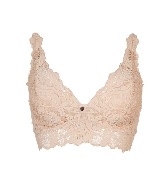 Koronkowa braletka Reesa unpadded wireless triang -M