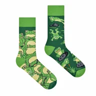 Skarpetki damskie - Skarpetki Żaby 40-43 - miniaturka - grafika 1