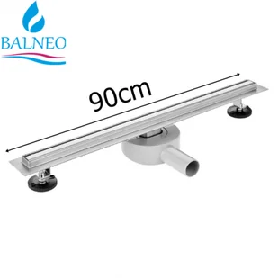 Balneo Odpływ liniowy SLIM & LOW 900mm - INOX - Odpływy liniowe - miniaturka - grafika 1