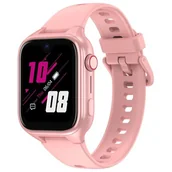 Smartwatch - STELIO Junior Pro AI 4G Różowy - miniaturka - grafika 1