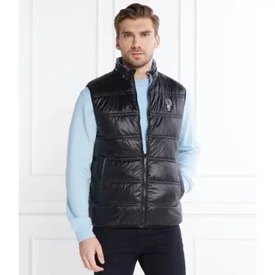 Karl Lagerfeld Dwustronny bezrękawnik VEST REV | Regular Fit - Kamizelki męskie - miniaturka - grafika 1