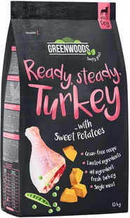 Greenwoods 1,5 kg w super cenie! - Indyk ze słodkimi ziemniakami, groszkiem i dynią - Sucha karma dla psów - miniaturka - grafika 1