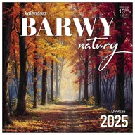 Kalendarze - Kalendarz 2025, barwy natury ścienny - miniaturka - grafika 1