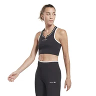 Biustonosze - Damski Stanik sportowy REEBOK RIE BRALETTE HT8055 – Czarny - miniaturka - grafika 1