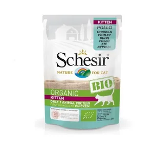 Schesir BIO Kurczak dla kociąt 85 g - Mokra karma dla kotów - miniaturka - grafika 2