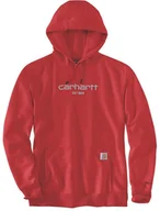 Bluzy męskie - Bluza Carhartt Force Lightweight Logo Red - miniaturka - grafika 1