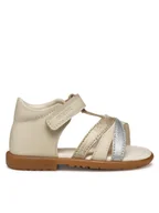 Buty dla dziewczynek - Geox Sneakersy B Verred B5521A 085QD C1M2U M Beżowy - miniaturka - grafika 1