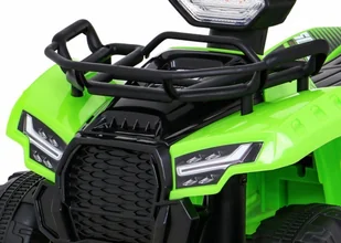 Quad Storm na akumulator dla dzieci Zielony + Silnik 25W + MP3 USB + LED - Pojazdy elektryczne dla dzieci - miniaturka - grafika 8