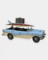 Figurki dekoracyjne - Amerykański Krążownik Samochód Buick z 1957 Model Metalowy - miniaturka - grafika 1