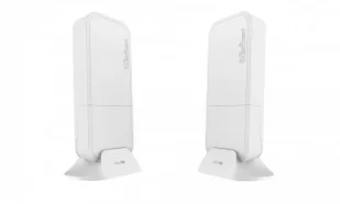 MikroTik Punkt Dostępu Wireless Wire Mikrotik RBwAPG-60ad kit 60 GHz Biały - Routery - miniaturka - grafika 1