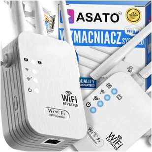 Mocny Wzmacniacz Sygnału WiFi do Domu Biura 300Mbps Wi-Fi - Wzmacniacze sygnału wifi - miniaturka - grafika 1