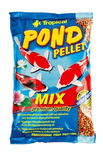 Tropical Pond Pellet Mix Size M pokarm o niskiej zawartości fosforu worek 1l/110g - Pokarm dla ryb - miniaturka - grafika 1