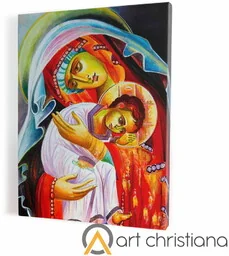 Matka Boża Czuła - obraz na płótnie - Ikony i obrazy sakralne Matka Boża Czuła - obraz na płótnie - Ikony i obrazy sakralne - miniaturka - grafika 1