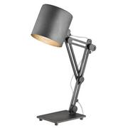 Lampy stojące - Argon Lampa biurkowa 1x60W E27 ZEBRANO 3450 Grafitowa ARGON - miniaturka - grafika 1