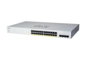Switche - Cisco CBS220-24P-4X Zarządzany L2 Gigabit Ethernet (10/100/1000) Obsługa PoE Biały CBS220-24P-4X-EU-RF - miniaturka - grafika 1