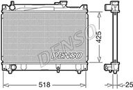 Układ chłodzenia - akcesoria - Chłodnica, układ chłodzenia silnika Denso DRM47030 - miniaturka - grafika 1